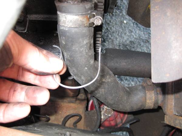 Temporary pointer to ring gear